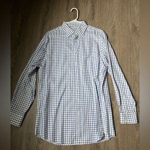 Charles Tyrwhitt Dress Shirt 16.5/35 Non Iron Slim Fit